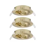 Möbelix Deckenleuchte 3er-set Ø 8,4 Cm 3-Flammig, Rund