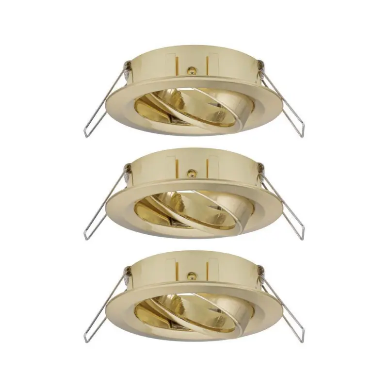 Deckenleuchte 3er-set Ø 8,4 Cm 3-Flammig, Rund