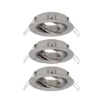 Möbelix Deckenleuchte 3er-set Ø 8,4 Cm 3-Flammig