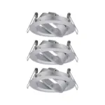 Möbelix Deckenleuchte 3er-set Ø 8,4 Cm Ohne Leuchtmittel, Rund