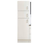 Möbelix Kühlschrank-Umbauschrank Corner B: 60 cm Weiß