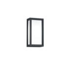 Möbelix Außenwandleuchte Timok 6w Aluminium Acryl, Wandmontage