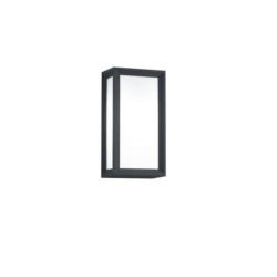 Außenwandleuchte Timok 6w Aluminium Acryl, Wandmontage