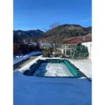 M&ouml;belix Poolabdeckplane eckig BxL: ca. 3x6 m Kunstsstoff Gr&uuml;n
