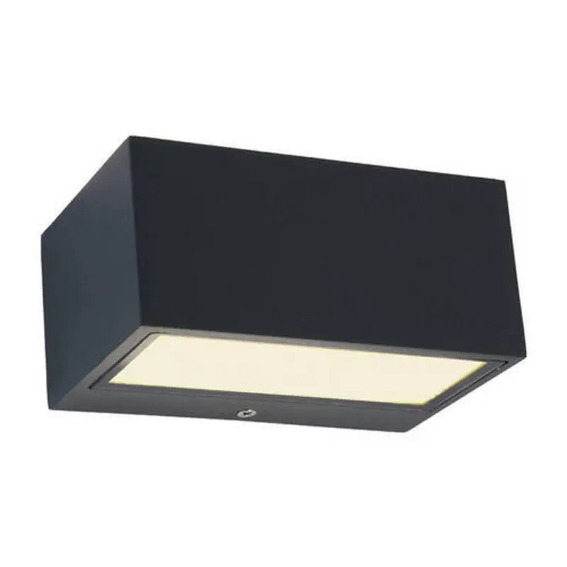 Außenwandleuchte Gemini 10,5w Glas Aluminium, Wandmontage