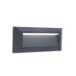 Möbelix Außenwandleuchte Helena 10,5w Aluminium, Wandmontage