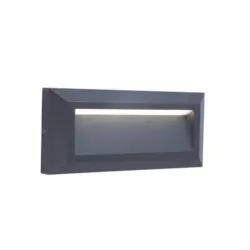 Au&szlig;enwandleuchte Helena 10,5w Aluminium, Wandmontage