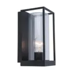 Möbelix Außenwandleuchte Flair 40w Glas Aluminium, Wandmontage