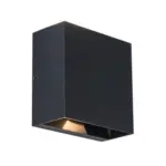 Möbelix Außenwandleuchte Gemini Beams 10w Aluminium, Wandmontage