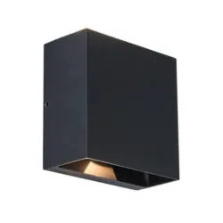 Außenwandleuchte Gemini Beams 10w Aluminium, Wandmontage