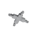 Möbelix Schienensystem Duoline X-Verbinder 702487 Titanfarben