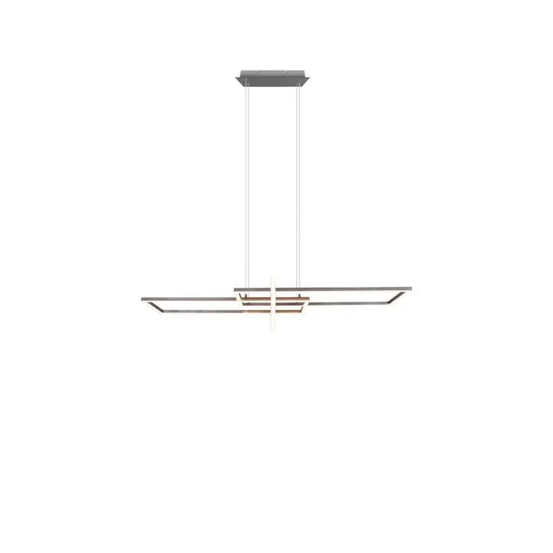 Led-hängeleuchte H: 150 Cm 3-Flammig Höhenverstellbar