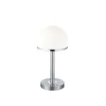 Möbelix Led-tischlampe Nickelfarben/ Weiß 4-Fach Schaltbar