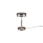 Möbelix Led-tischlampe Nickelfarben Mit Schnurschalter