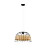 Möbelix Hängeleuchte Anwick H: 110 Cm 1-Flammig, Echtholz/metall