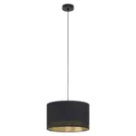 Möbelix Hängeleuchte Esteperra H:110cm 1-Flammig, Textilschirm
