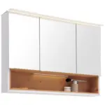 Möbelix Spiegelschrank Mura Mit Led 3-Türig Bht: 100x71x26 Cm