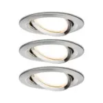 M&ouml;belix Led-deckenleuchte 3er-set &Oslash; 8,4 Cm, 3-Flammig, Rund