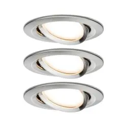 Led-deckenleuchte 3er-set &Oslash; 8,4 Cm, 3-Flammig, Rund