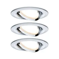 LED-Deckenleuchte 3er-Set Ø 8,4 cm, 3-Flammig, Rund