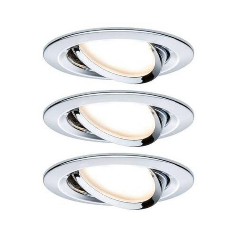 LED-Deckenleuchte 3er-Set Ø 8,4 cm, 3-Flammig, Rund