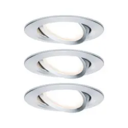 Led-deckenleuchte 3er-set Ø 8,4 Cm, 3-Flammig, Rund