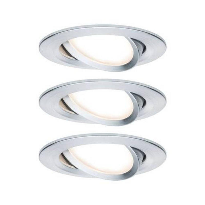 LED-Deckenleuchte 3er-Set Ø 8,4 cm, 3-Flammig, Rund