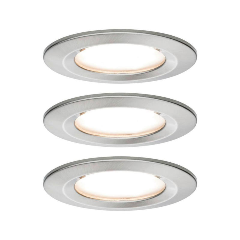 LED-Deckenleuchte 3er-Set Ø 7,8 cm, Rund