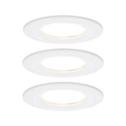 LED-Deckenleuchte 3er-Set Ø 7,8 cm, Rund