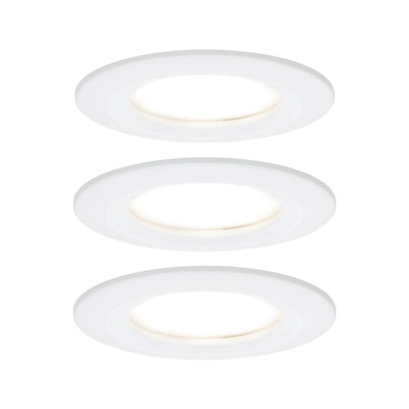 LED-Deckenleuchte 3er-Set Ø 7,8 cm, Rund