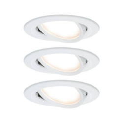 Deckenleuchte 3er-set Ø 8,4 Cm, Dimmbar, Rund