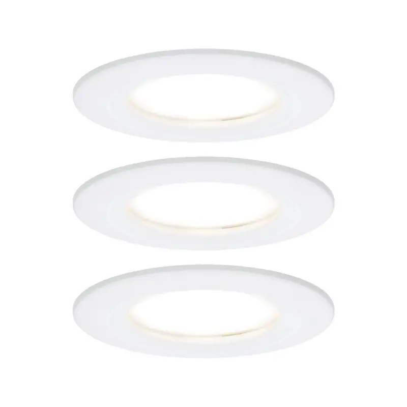 Deckenleuchte 3er-set &Oslash; 8,4 Cm, Dimmbar, Rund