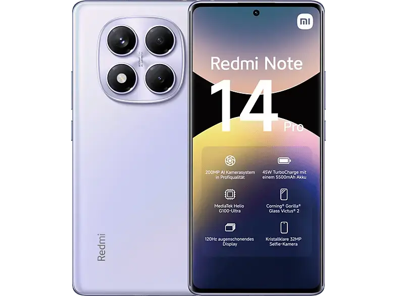 Xiaomi Redmi Note 14 Pro, 8/256GB, Purple