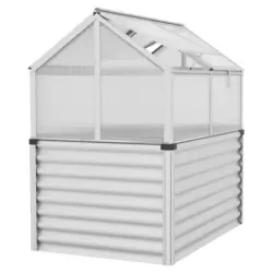 Hochbeet mit Fr&uuml;hbeetkasten Gamma Hkp 89x135x127 cm