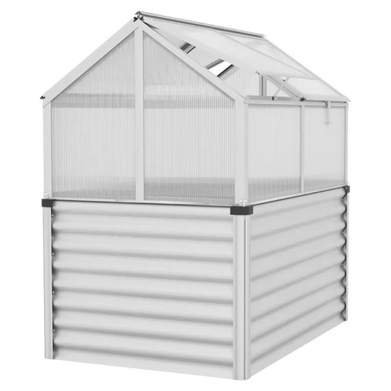 Hochbeet mit Fr&uuml;hbeetkasten Gamma Hkp 89x135x127 cm