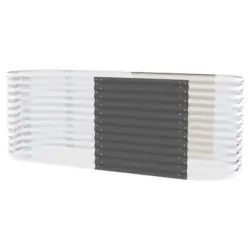 Hochbeet-erweiterung Vita 858 82x86x80 Cm, Oval, Grau