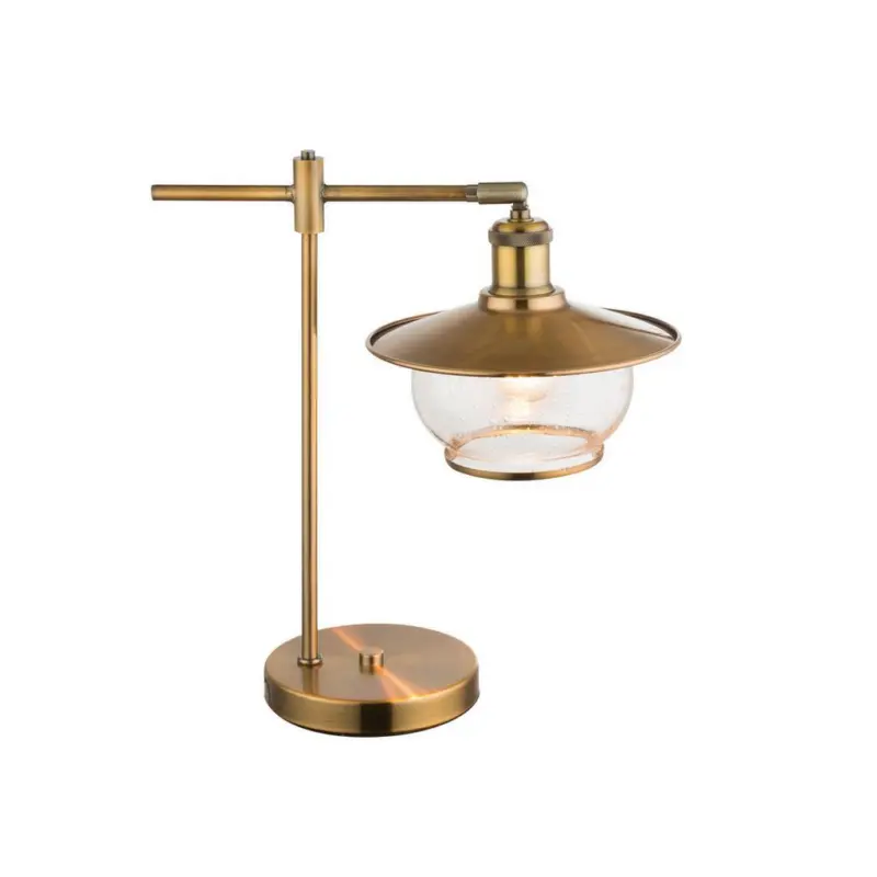 Tischlampe Bronzerfarben Mit Schalter