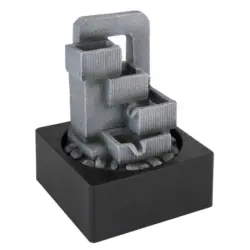 Zimmerbrunnen mit Wasserlauf H: 24 cm Kunststoff