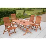 Möbelix Gartentisch Klappbar Eukalyptusholz L: 160 cm