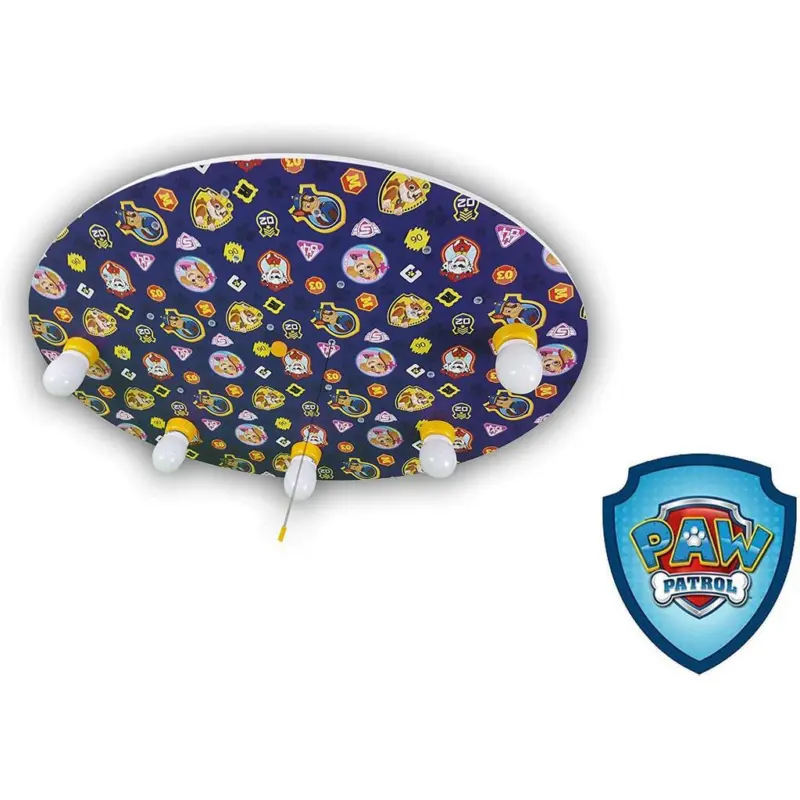 Kinderdeckenleuchte Paw Patrol L: 71 cm mit Sternenhimmel