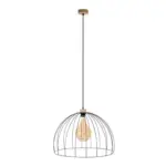 Möbelix Hängeleuchte Coop H: 140 Cm 1-Flammig, Echtholz/stahl