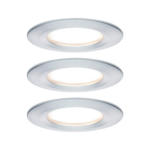 Möbelix Deckenleuchte 3er-set Ø 8,4 Cm, Dimmbar, Rund