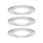 M&ouml;belix Deckenleuchte 3er-set &Oslash; 8,4 Cm, Dimmbar, Rund