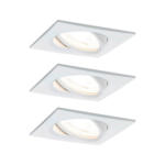 Möbelix Deckenleuchte 3er-set B: 8,4 Cm 1-Flammig, Quadratisch