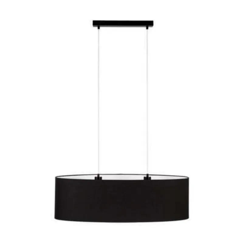 Hängeleuchte Dove H: 125 Cm 2-Flammig, Stahl/schwarz