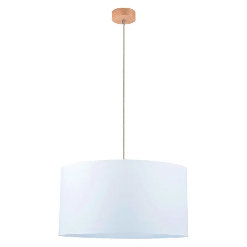 Hängeleuchte Dove H: 125 cm 1-Flammig, Echtholz/Stahl