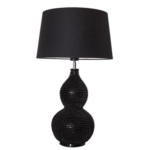 Möbelix Tischlampe Lofty Schwarz 4001840-4002 Lofty