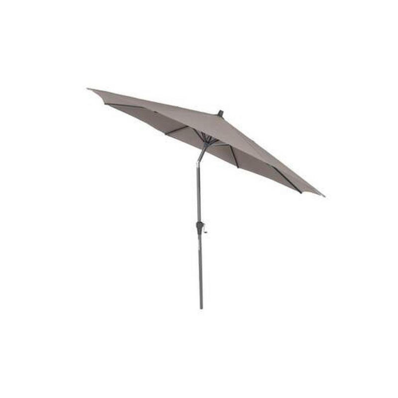 Sonnenschirm Ø 300 H: 238 Cm Anthrazit/taupe