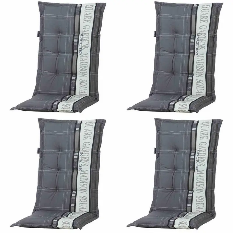 Sitzkissen Garden LxB: 123x50 cm Grau