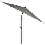 Möbelix Sonnenschirm Ø 300 H: 238 Cm Anthrazit/olivgrün